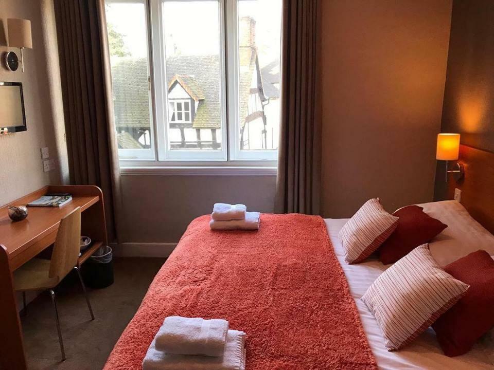 The Bear Inn Hodnet Bagian luar foto